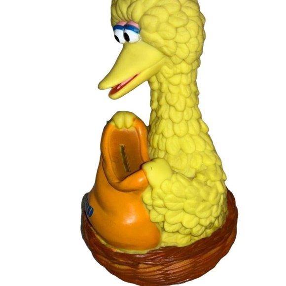 Illco Toy Sesame Street Big Bird Bird Seed Money Coin Piggy Bank  10 Inch - Picture 4 of 12